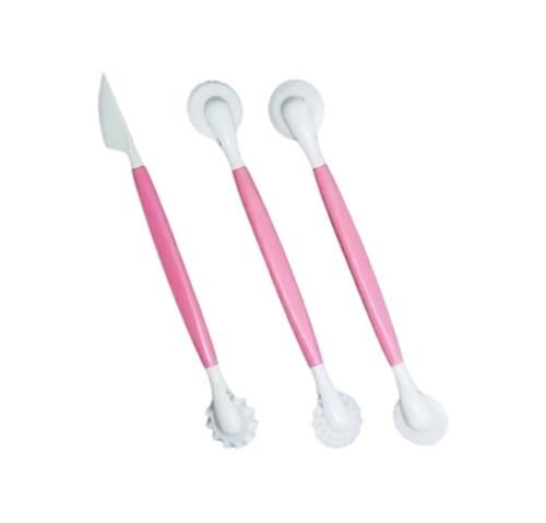 Marzipan Set Şeker Hamuru Şekillendirici 3 Parça