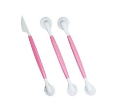 Marzipan Set Şeker Hamuru Şekillendirici 3 Parça