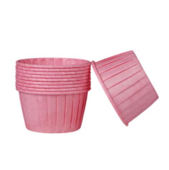 Cupcake/Muffin /Suffle Kek Kapsülü Pembe 50 Li