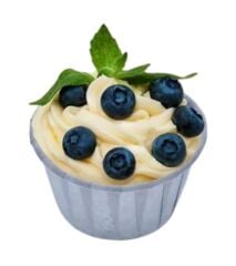 Cupcake/Muffin /Suffle Kek Kapsülü Açık Mavi 50 Li