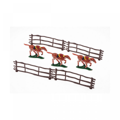 At Yarışı Temalı Maket Pasta Süsü