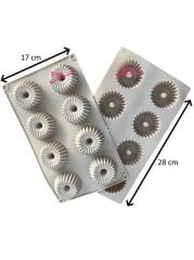 Pastaland Silikon Kek Kalıbı Tırtıklı