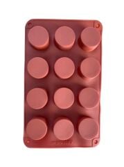 Pastaland Silikon Kek Kalıbı Yuvarlak Güllü