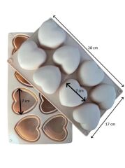 Pastaland Silikon Kek Kalıbı Kalpli