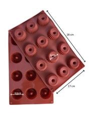 Pastaland Silikon Kek Kalıbı Tırtıklı