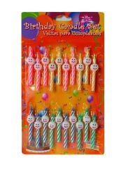 Süslü Mini Pasta Mumu 20 li