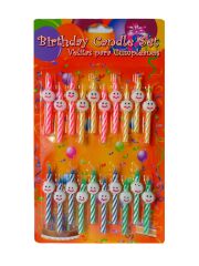 Süslü Mini Pasta Mumu 20 li