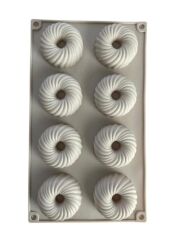 Pastaland Silikon Kek Kalıbı Yuvarlak Tırtıklı