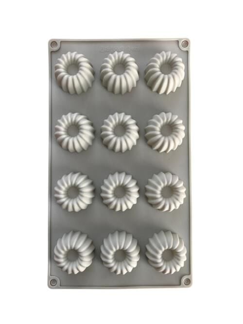 Pastaland Silikon Kek Kalıbı Yuvarlak Tırtıklı