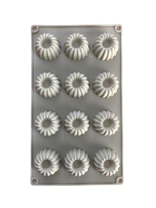 Pastaland Silikon Kek Kalıbı Yuvarlak Tırtıklı