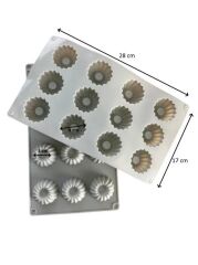 Pastaland Silikon Kek Kalıbı Yuvarlak Tırtıklı