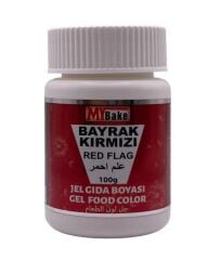 MY BAKE JEL GIDA BOYASI BAYRAK KIRMIZI 100 GR