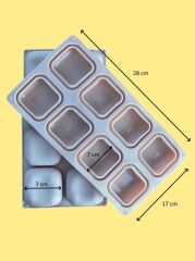 Pastaland Silikon Kek Kalıbı Kare