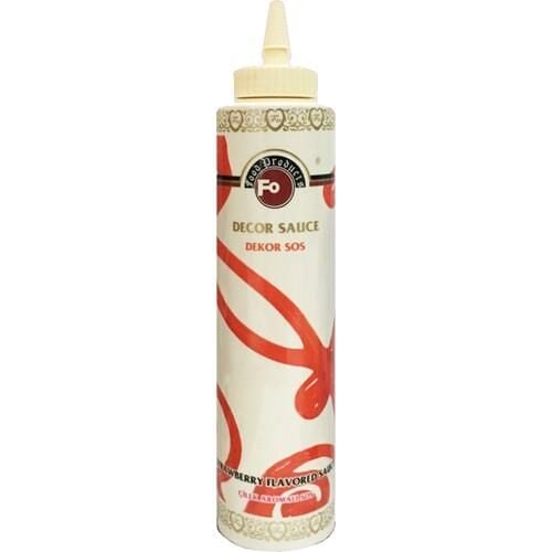 Fo Çilekli Dekor Sos 750 g