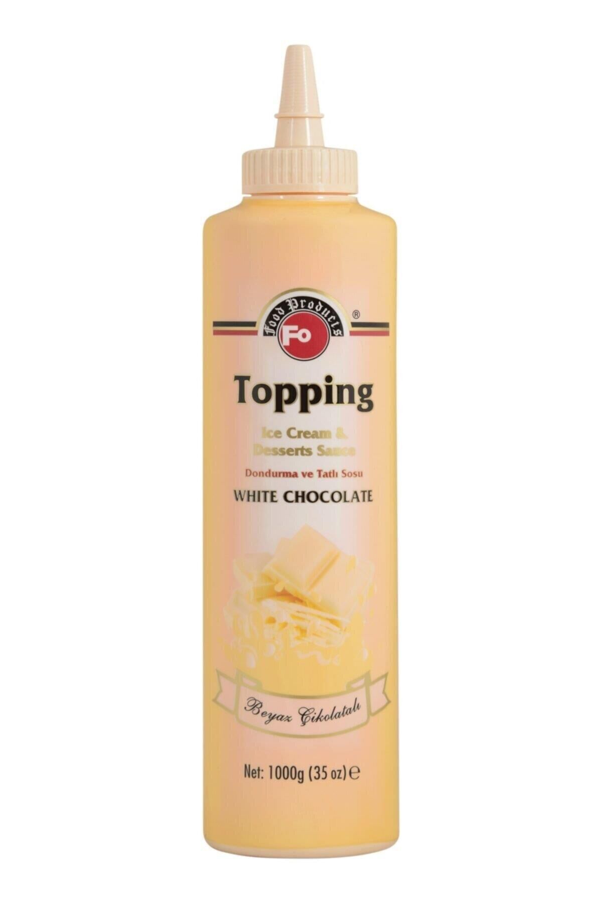 Fo Beyaz Çikolatalı Topping Sos 1 kg