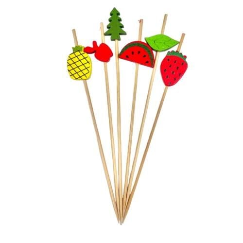 KARIŞIK MEYVELİ UZUN SUNUM KÜRDANI