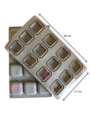 Pastaland Silikon Kek Kalıbı Kare