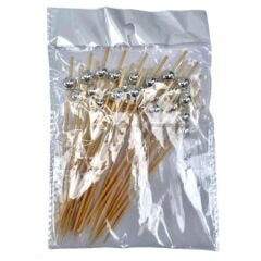 GÜMÜŞ BONCUKLU UZUN SUNUM KÜRDANI