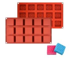 Pastaland Silikon Kek Kalıbı Kare Desenli