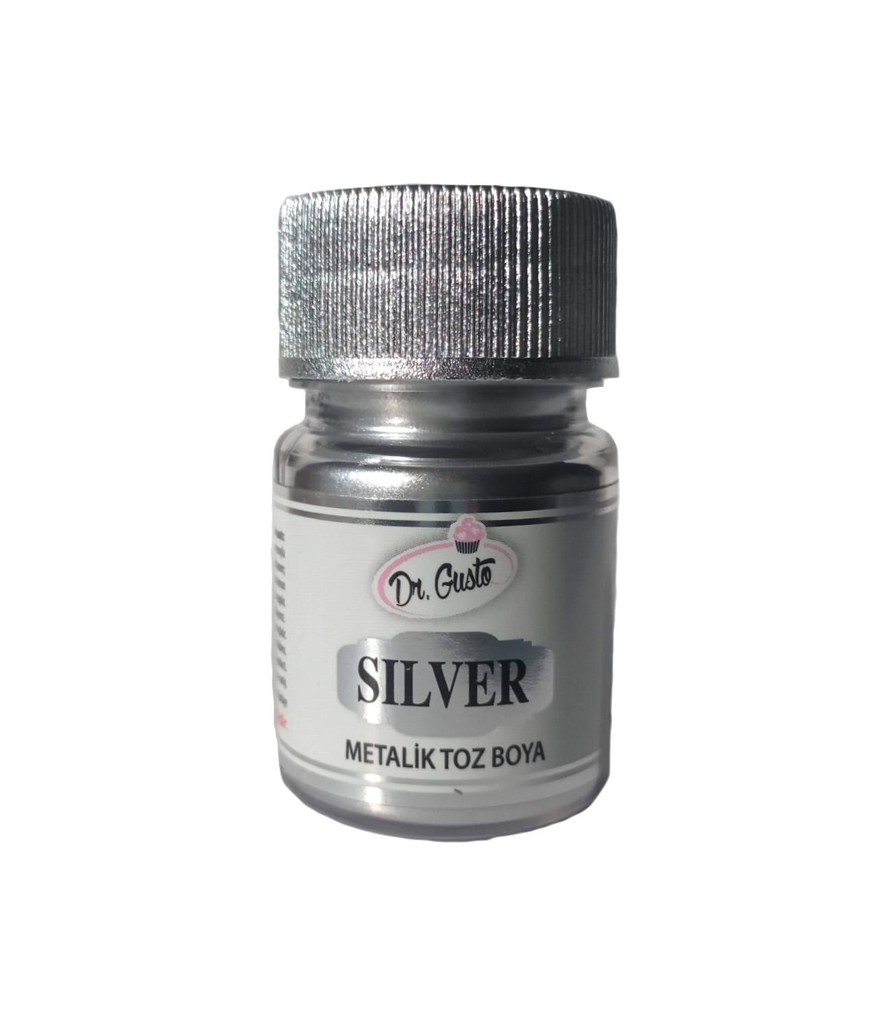 Dr. Gusto Silver Gümüş Metalik Dekor Boyası