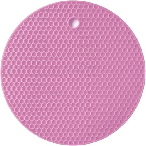 PEMBE SİLİKON NİHALE TENCERE ÇAYDANLIK ALTLIĞI