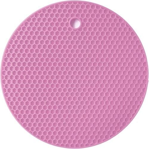 PEMBE SİLİKON NİHALE TENCERE ÇAYDANLIK ALTLIĞI
