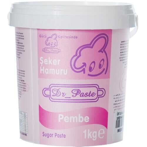 Dr Paste Pembe Şeker Hamuru 1 kg