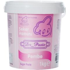 Dr Paste Pembe Şeker Hamuru 1 kg