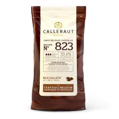 CALLEBAUT SÜTLÜ KUVERTÜR DAMLA ÇİKOLATA 1 KG 823-
