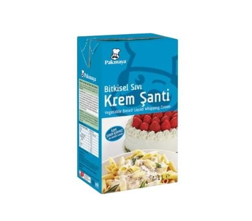 Pakmaya Bitkisel Sıvı Krem Şanti Şekersiz (1 L)