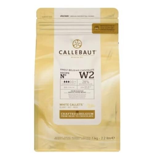 Callebaut Beyaz Damla Kuvertür Çikolata 1 kg