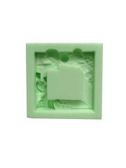 Gelin Damat Silikon Çerçeve Şeker Hamuru Kalıbı