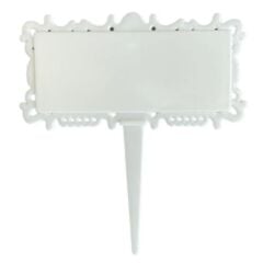 BEYAZ PLASTİK BÜYÜK FİYAT ETİKETİ 50 Lİ