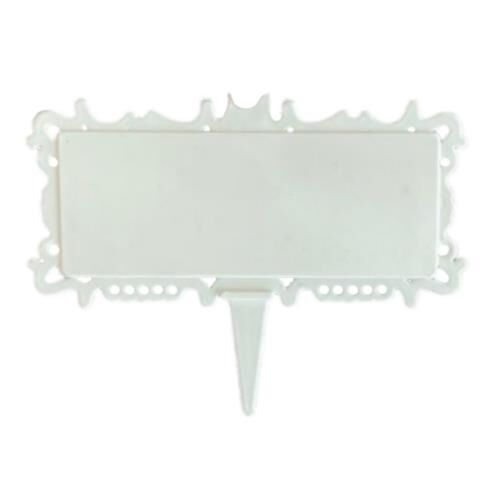 BEYAZ PLASTİK KÜÇÜK FİYAT ETİKETİ 100 LÜ