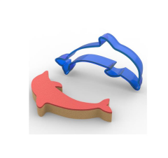 Balık Polikarbon Kurabiye Kalıbı