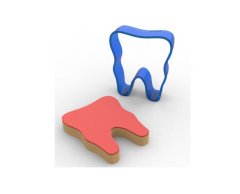 Diş Polikarbon Kurabiye Kalıbı