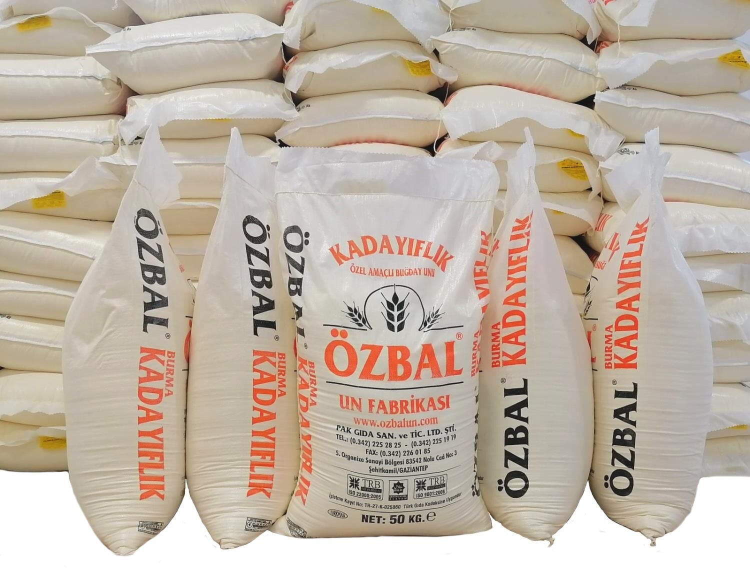 ÖZBAL BURMA KADAYIFLIK UN (50 KG )