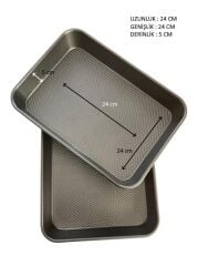 İVORY FIRIN TEPSİSİ 24*24