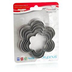 Okyanus 5 li Papatya Metal Kurabiye Kalıbı