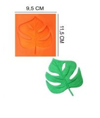 ŞEKER HAMUR KALIBI SİLİKON ÇINAR YAPRAK 9,5*11,5