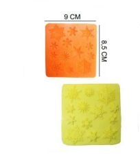 ŞEKER HAMUR KALIBI SİLİKON KAR TANELERİ 9*8,5 CM