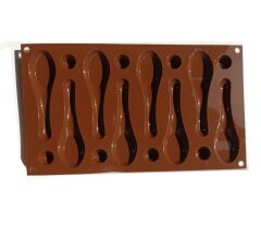 Silikomart Kaşık Şeklinde Çikolata Kalıbı